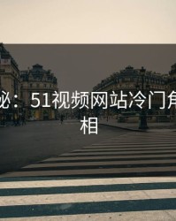 深入探秘：51视频网站冷门角度的真相